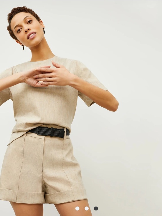 MM Lafleur Accessories - Woven Leather Belt in Black